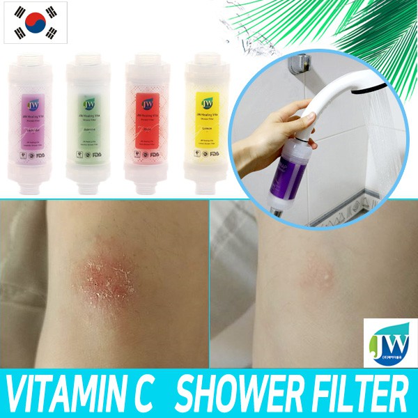 Bộ lọc JW Vitamin gắn vòi hoa sen Hàn Quốc cho da khô/bình thường dùng được 2 tháng