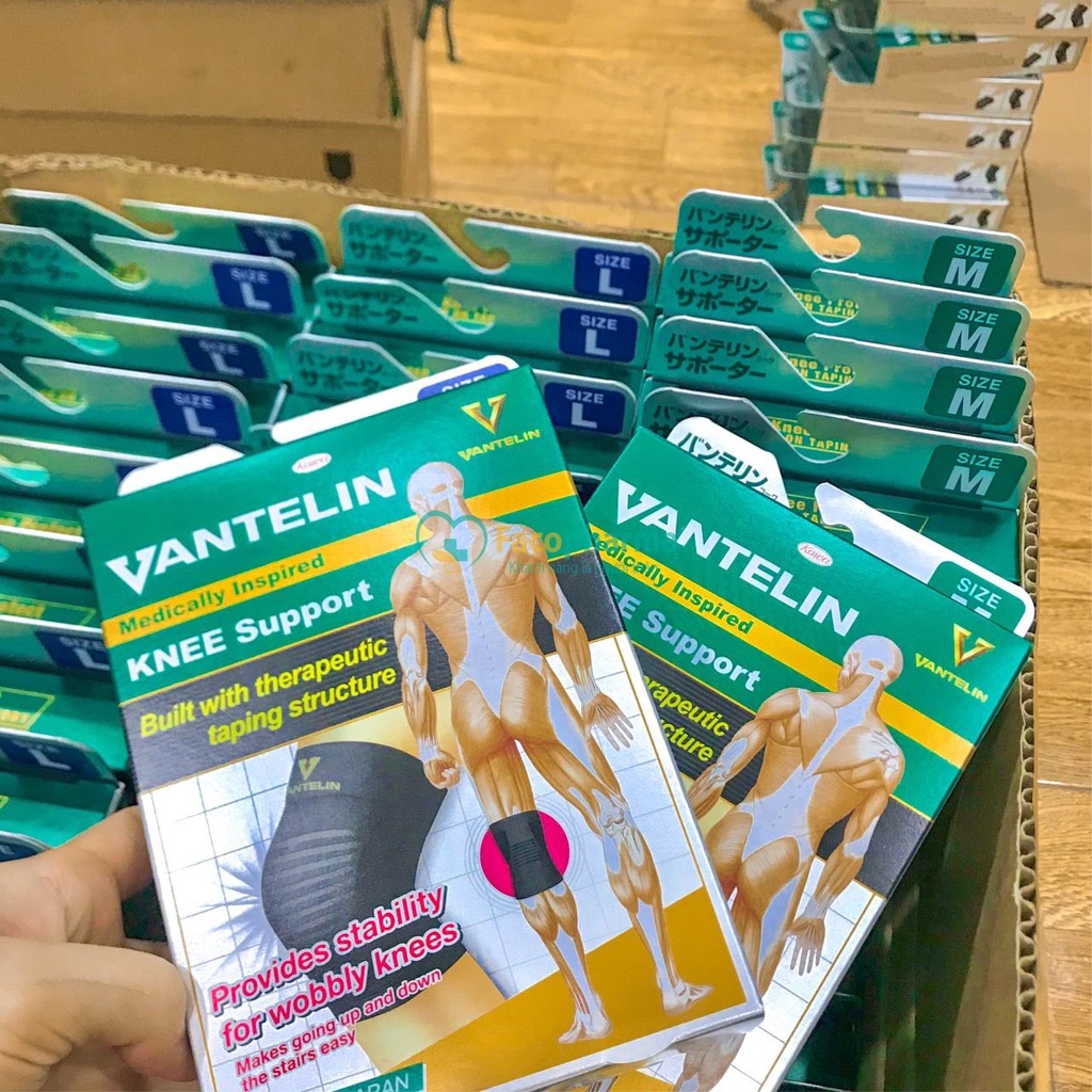 Đai bảo vệ khớp gối băng đầu gối thể thao hỗ trợ giảm mỏi đầu gối Vantelin DKG