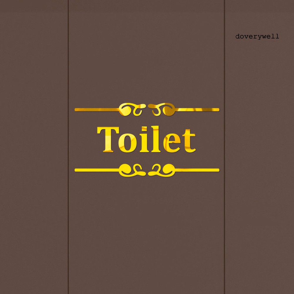 Miếng Dán Tường Trang Trí Phòng Tắm Hình 3d Độc Đáo