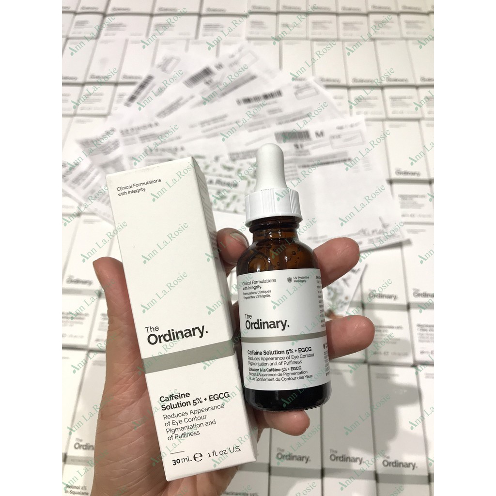 Serum mắt Caffeine Solution 5% + EGCG - The Ordinary