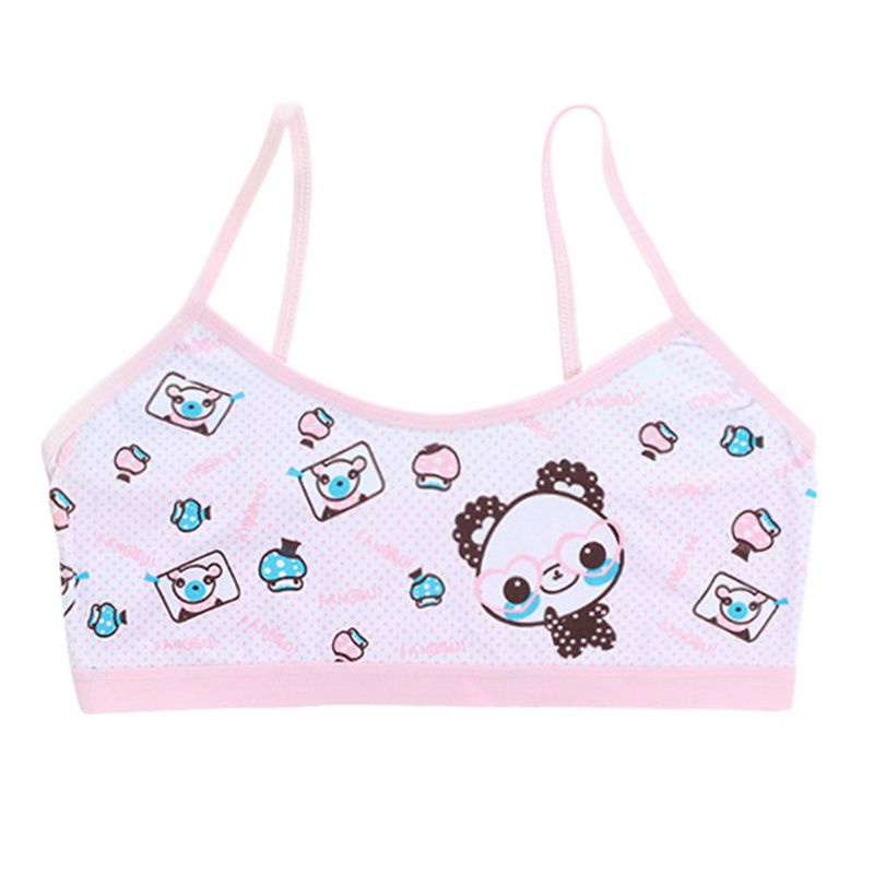 Áo Ngực Dây Cotton Mềm Mại Cho Bé Gái