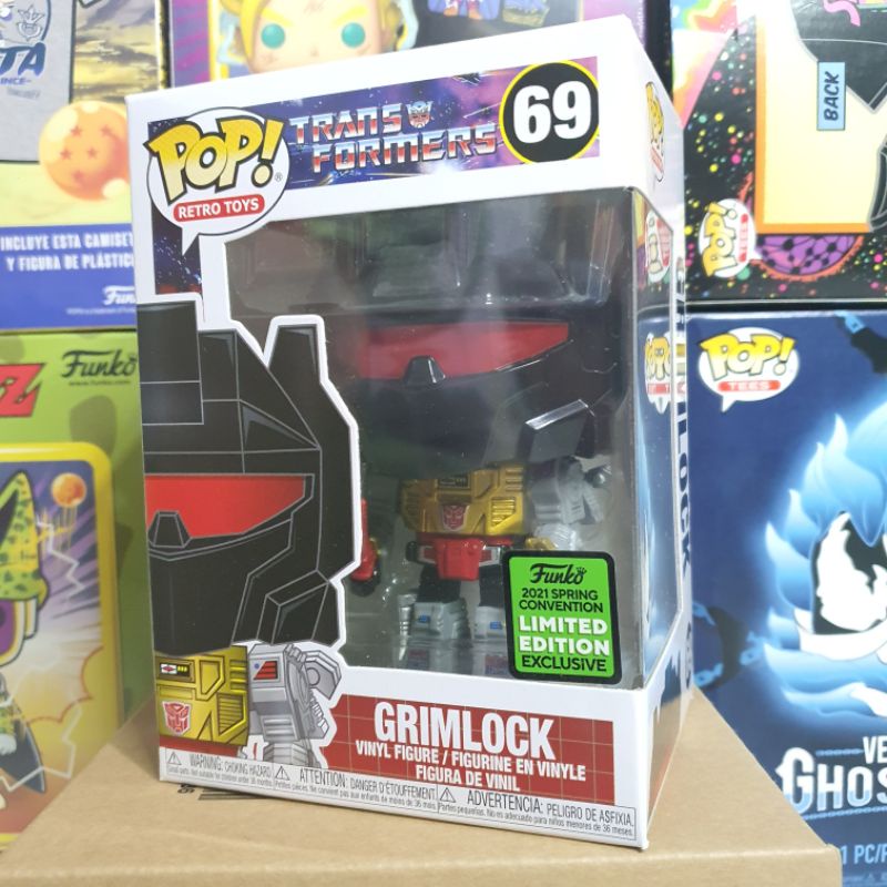 Đồ chơi mô hình funko pop 69 Grimlock [Spring Convention] - Transformers