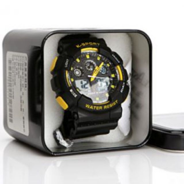 Đồng Hồ Hộp Điện Tử Có Kim Kiểu Dáng K-SPORT Chống Nước | BigBuy360 - bigbuy360.vn