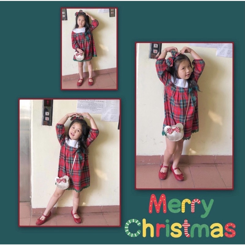 Combo 2m VẢI THô tuytxi CÀ BÔNG CARO KẺ ĐỎ XANH GIÁNG SINH