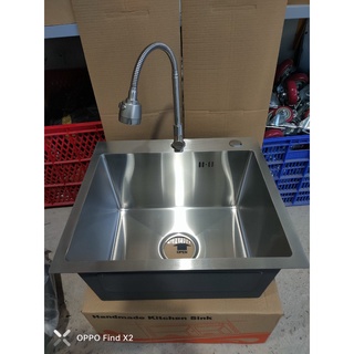 [CHẬU ĐÚC] Chậu Rửa Chén Bát INOX SUS 304 5045