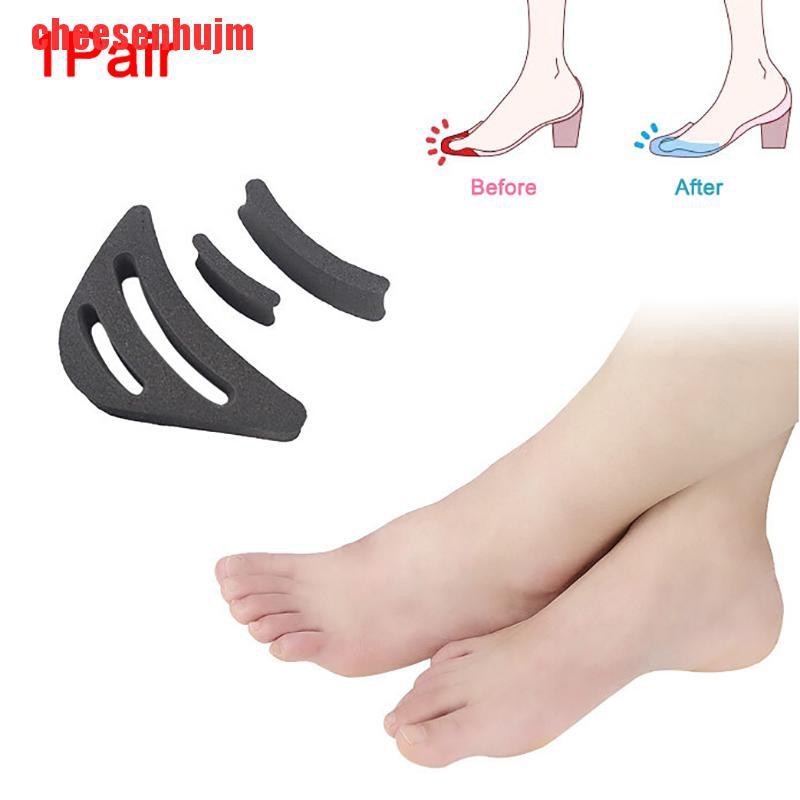 1 Cặp Mút Lót Mũi Chân Trước Nửa Đầu Bằng Xốp