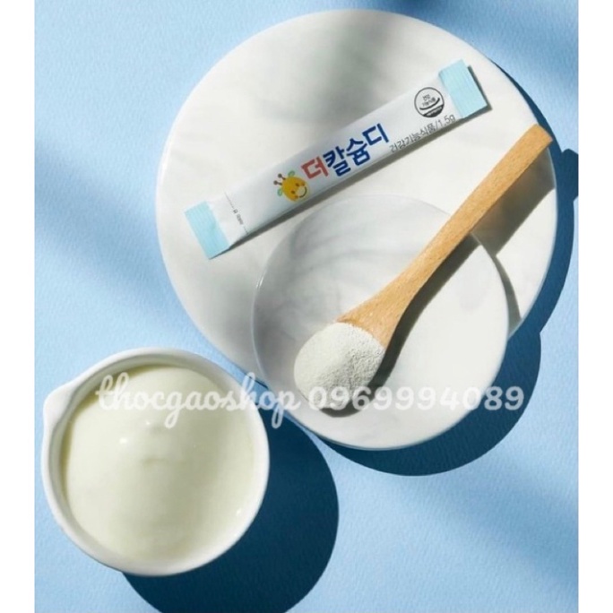 GMpharm canxi bebe 1y+ bổ sung Canxi và vitamin D3 cho bé yêu cao lớn vượt trội Hàn Quốc  30/60 gói