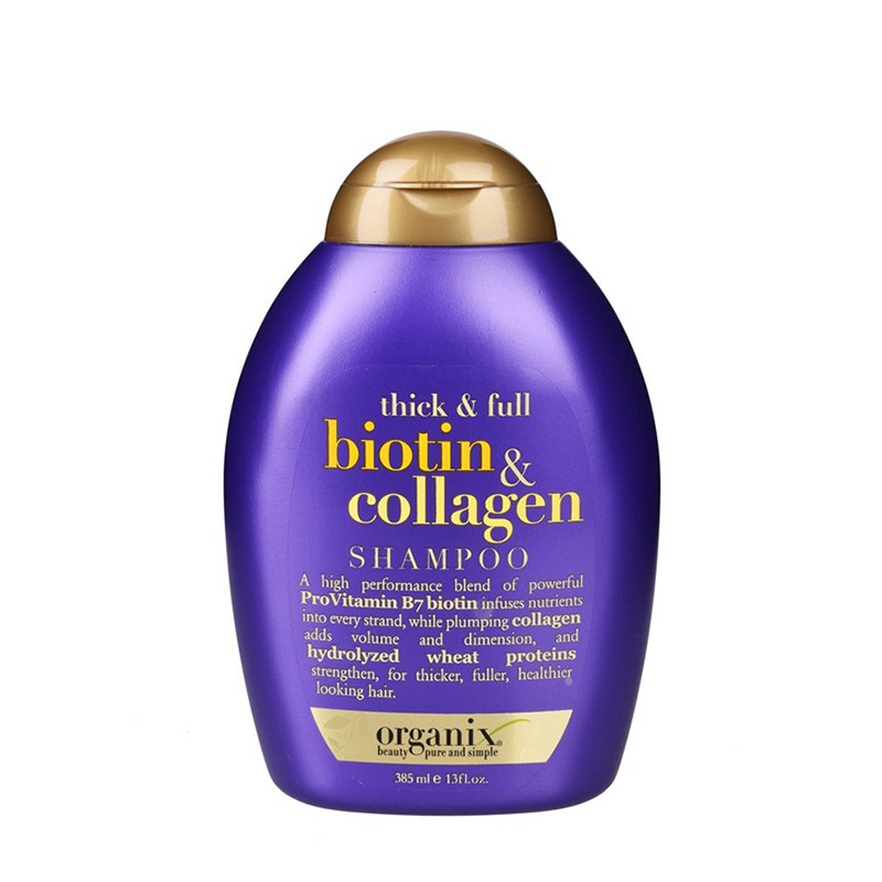 Dầu gội, xả Biotin Tím  &amp; Collagen giúp giảm rụng tóc của Mỹ 385ml