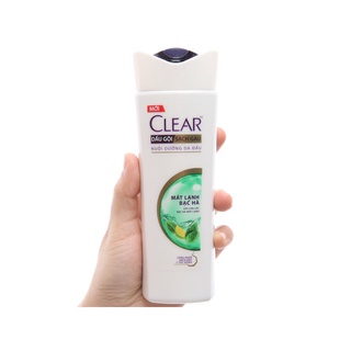 Dầu gội sạch gàu bạc hà Clear Nutrium 10 340g
