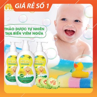 Tinh chất tắm thảo dược trẻ em HIBABY - Công nghệ hiện đại AQUAXYL từ pháp - Kháng khuẩn và bảo vệ da bé