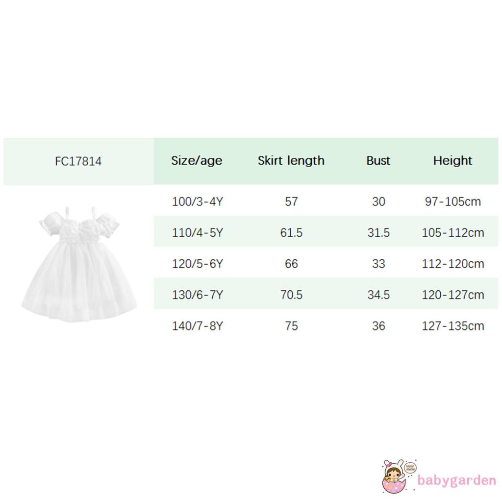 Đầm Chữ A Tay Ngắn Hở Vai Thời Trang Mùa Hè Dành Cho Bé Gái