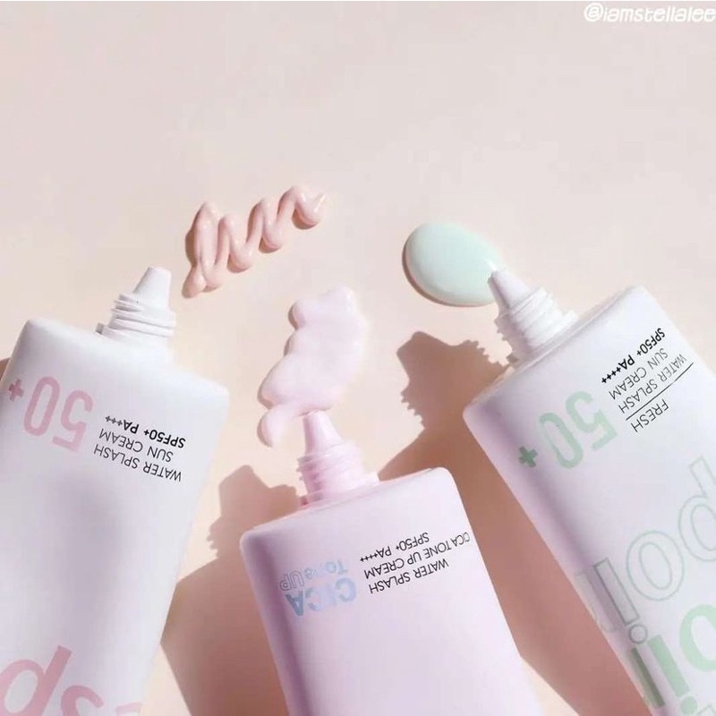 Kem chống nắng nâng tone ESPOIR Water Splash Sun Cream Fresh/ Cica Tone Up Sun Cream