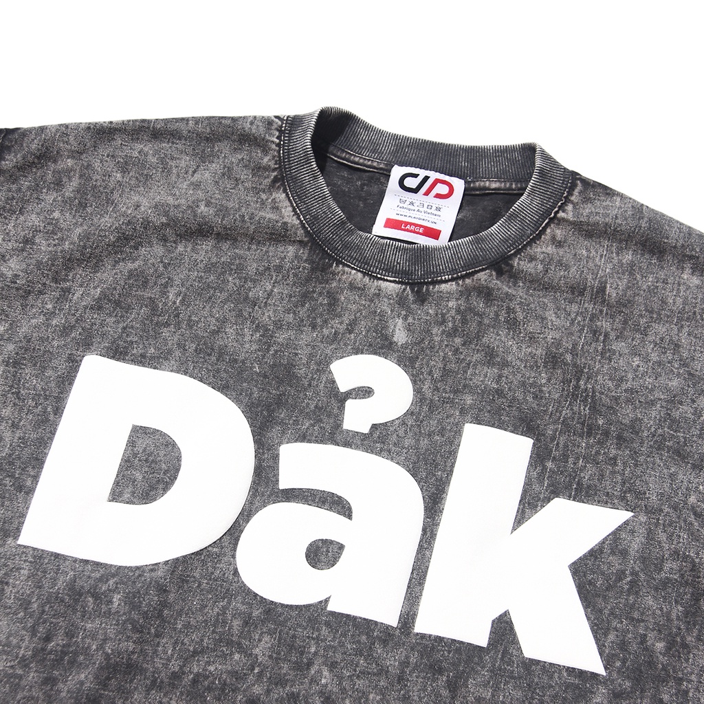 Áo thun DẢK tay ngắn chất liệu cotton kiểu dáng unisex - PLAY DIRTY STREETWEAR