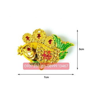 Cá chép vàng size 5cm x7cm