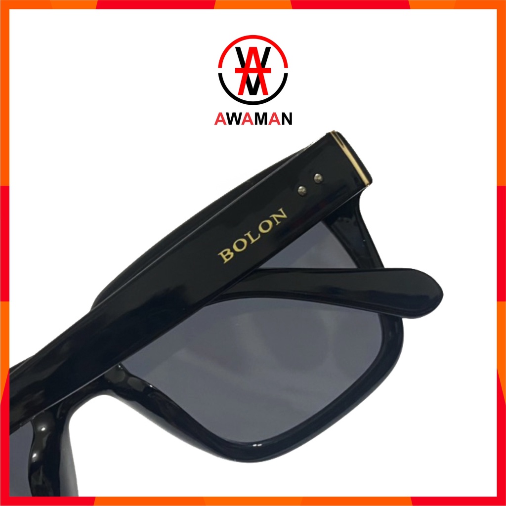 Gọng kính cao cấp thời trang nam nữ mắt vuông Bolon