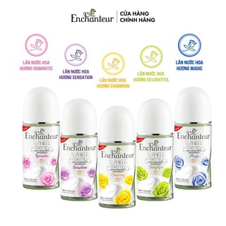 [En] Lăn Khử Mùi Trắng Da Enchanteur Charming/ Delightful/ Romantic/Sensation/Magic 50Ml