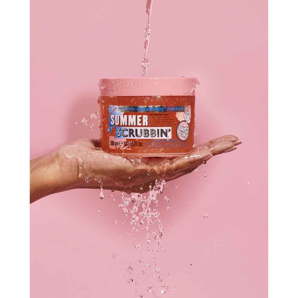 Tẩy tế bào chết Soap & Glory Call of Fruity Summer Scrubbin Body Scrub 300ml | BigBuy360 - bigbuy360.vn