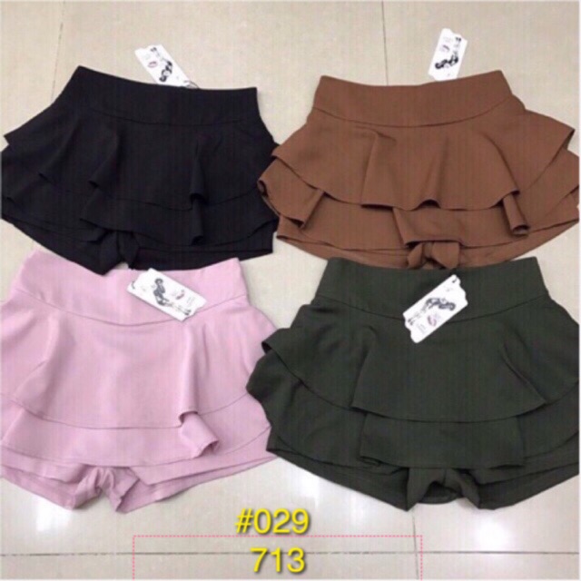 Chân váy xòe tầng có lót quần, Chân váy dáng ngắn cạp cao không túi CV714 - NhiNhi Shop | BigBuy360 - bigbuy360.vn