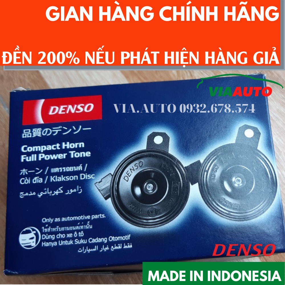 Kèn Dĩa 1 JACK Ô TÔ - CHÍNH HÃNG DENSO