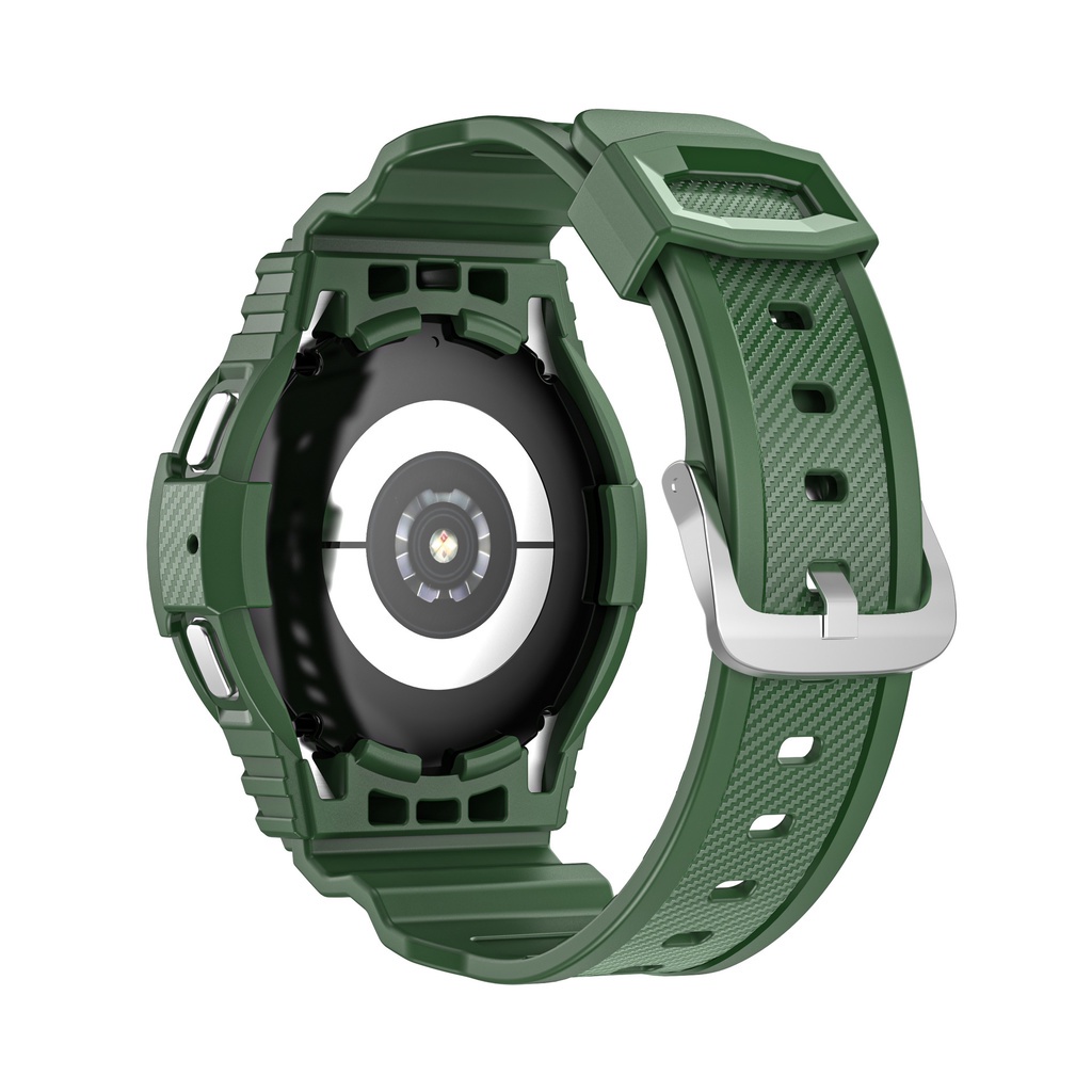 Dây Đeo Silicone + Ốp Bảo Vệ Cho Đồng Hồ Thông Minh Samsung Galaxy Watch4 40mm 44mm 4