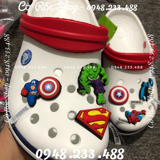 (ẢNH THẬT) - JIBBITZ-Charm-sticker-icon Nút cài trang trí dép CUTE XỊN (Mã: F32-F45).Hàng sẵn, ship từ 10 con