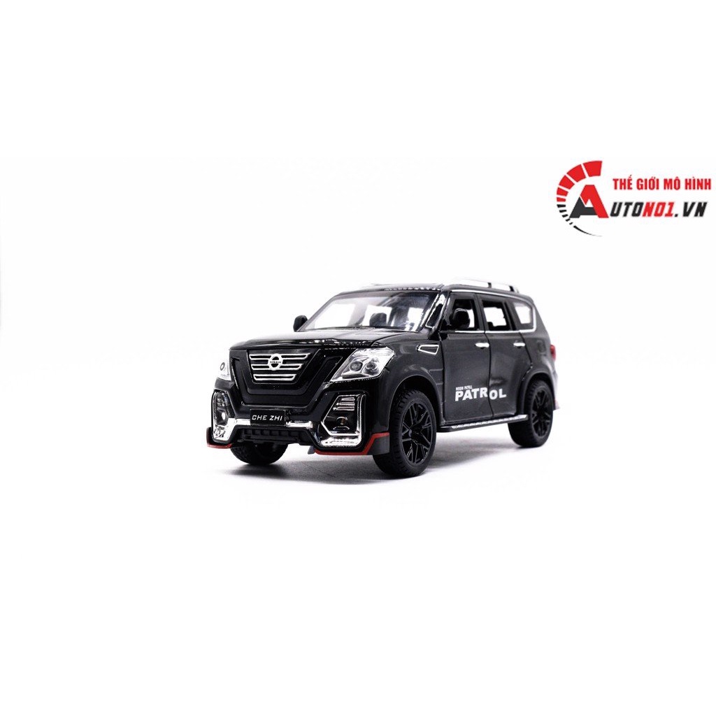 MÔ HÌNH XE NISSAN PATROL BLACK 1:24 CHE ZHI 7840