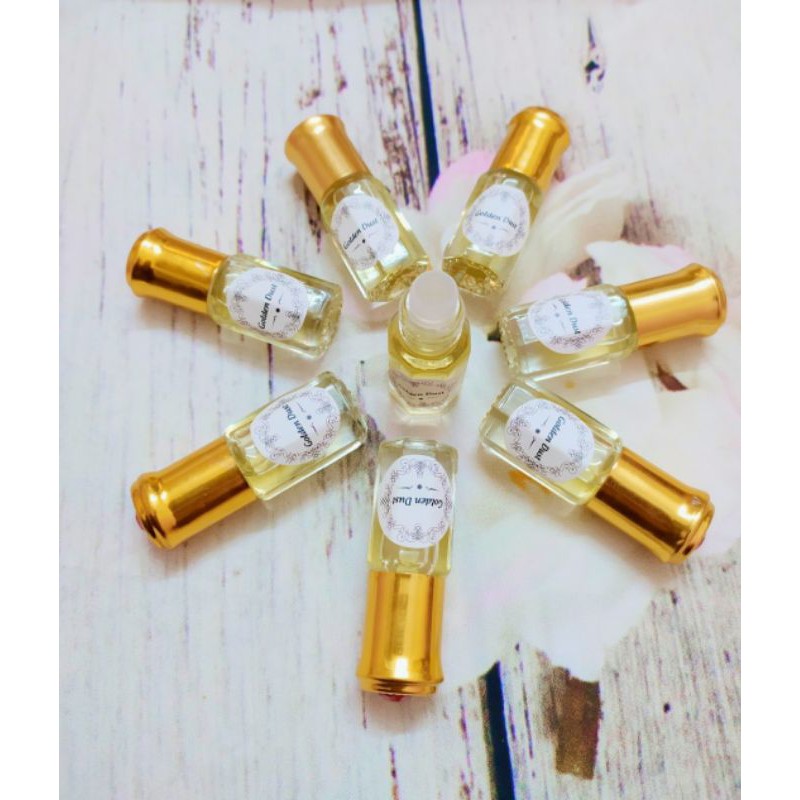 [CHUẨN AUTH_THƠM LÂU] Tinh dầu nước hoa dubai golden dust hương phấn dịu nhẹ ( mua 5 chai tặng thêm hôp)