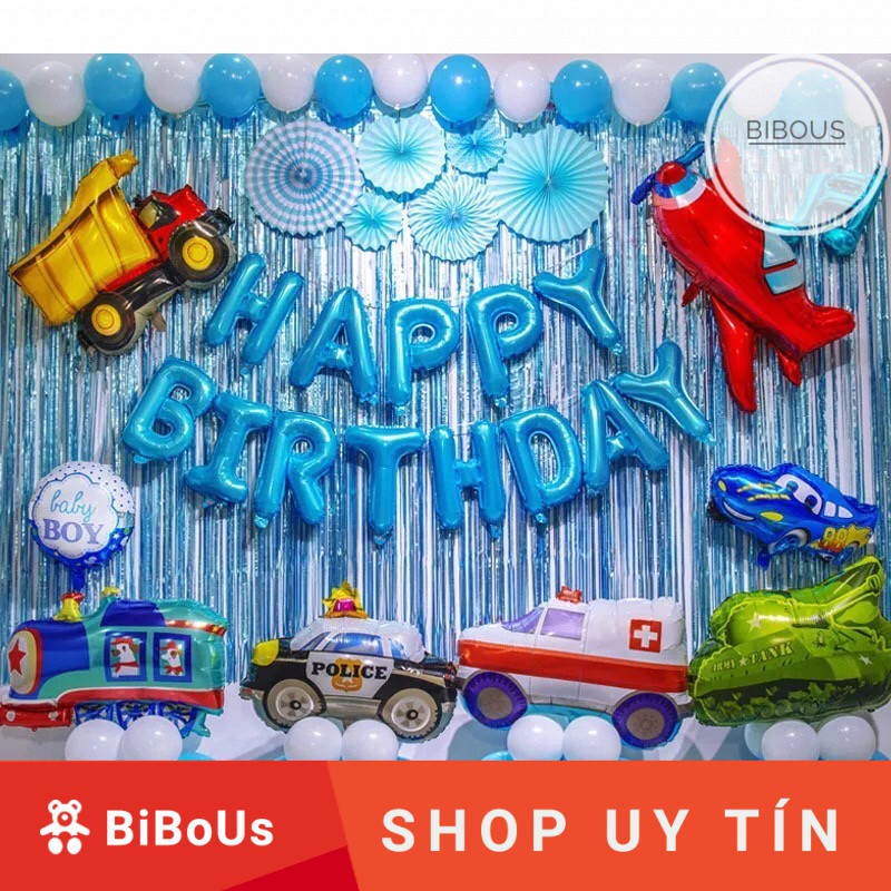 SET TRANG TRÍ SINH NHẬT BÉ TRAI TRỌN GÓI-BÓNG BAY Ô TÔ GIÁ RẺ-TỔ CHỨC SINH NHẬT TẠI NHÀ-BÓNG BAY GIÁ SỈ-BÓNG XE Ô TÔ