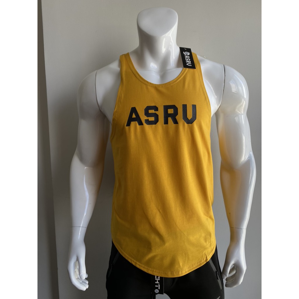 Áo ba lỗ ASRV cao cấp, logo phản quang -  Áo Tanktop tập gym - BiT Fitness chuyên đồ tập TT.AS.4C