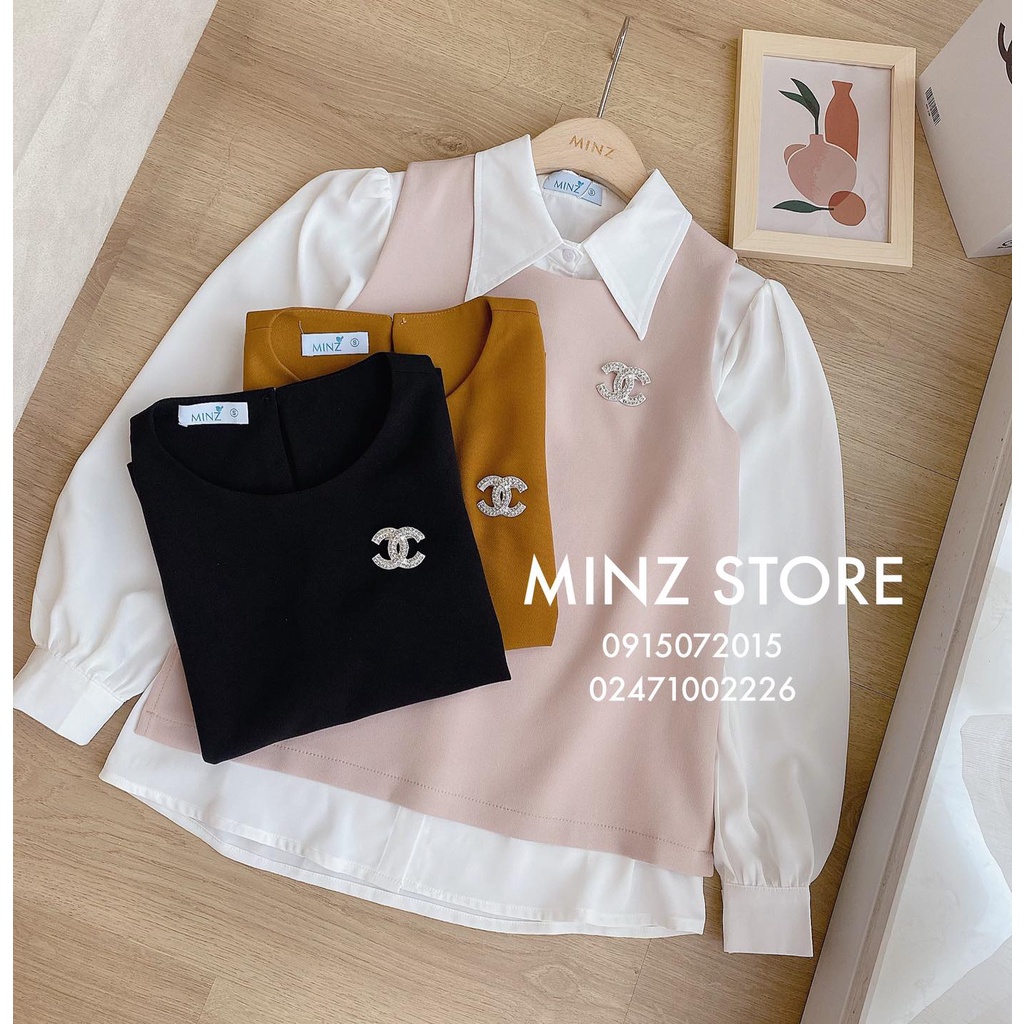 Gile cổ tròn xẻ bên