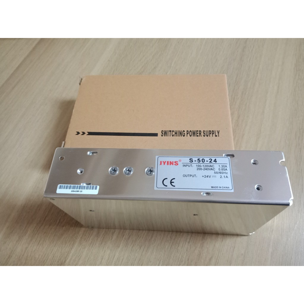 Bộ nguồn 24VDC - 2,1A - 50w ( CHÍNH HÃNG )