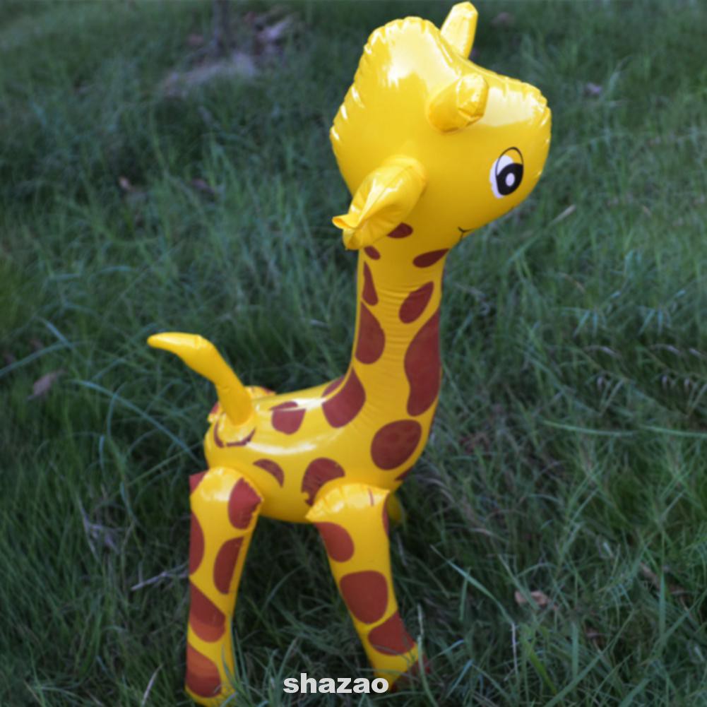 Animals Cartoon Giraffe Design Large Novelty Inflatable Toy