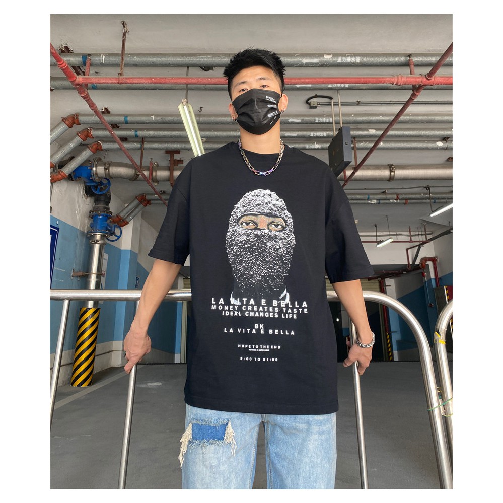 Áo thun tay lỡ nam nữ Hello , Áo phông form rộng unisex thời trang oversize NOM_Ap15 | BigBuy360 - bigbuy360.vn