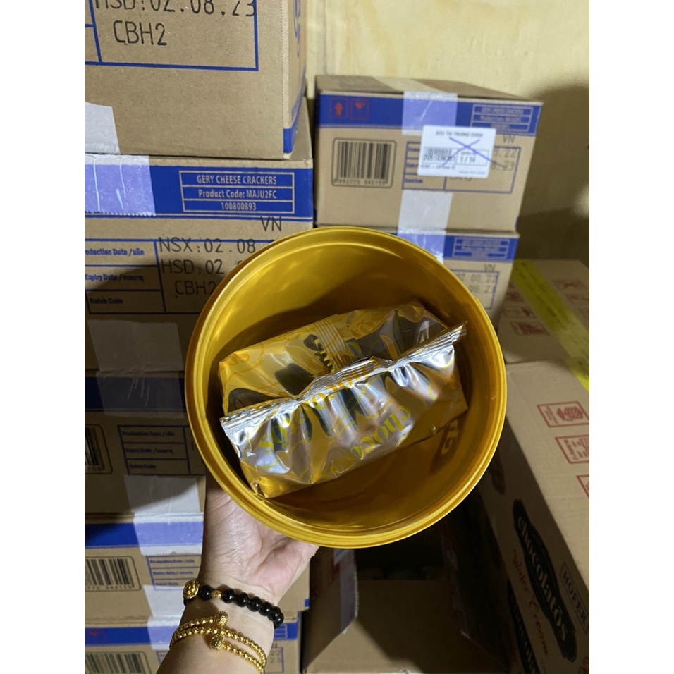 Bánh xốp kem Socola Gery GarudaFood date 2/2025