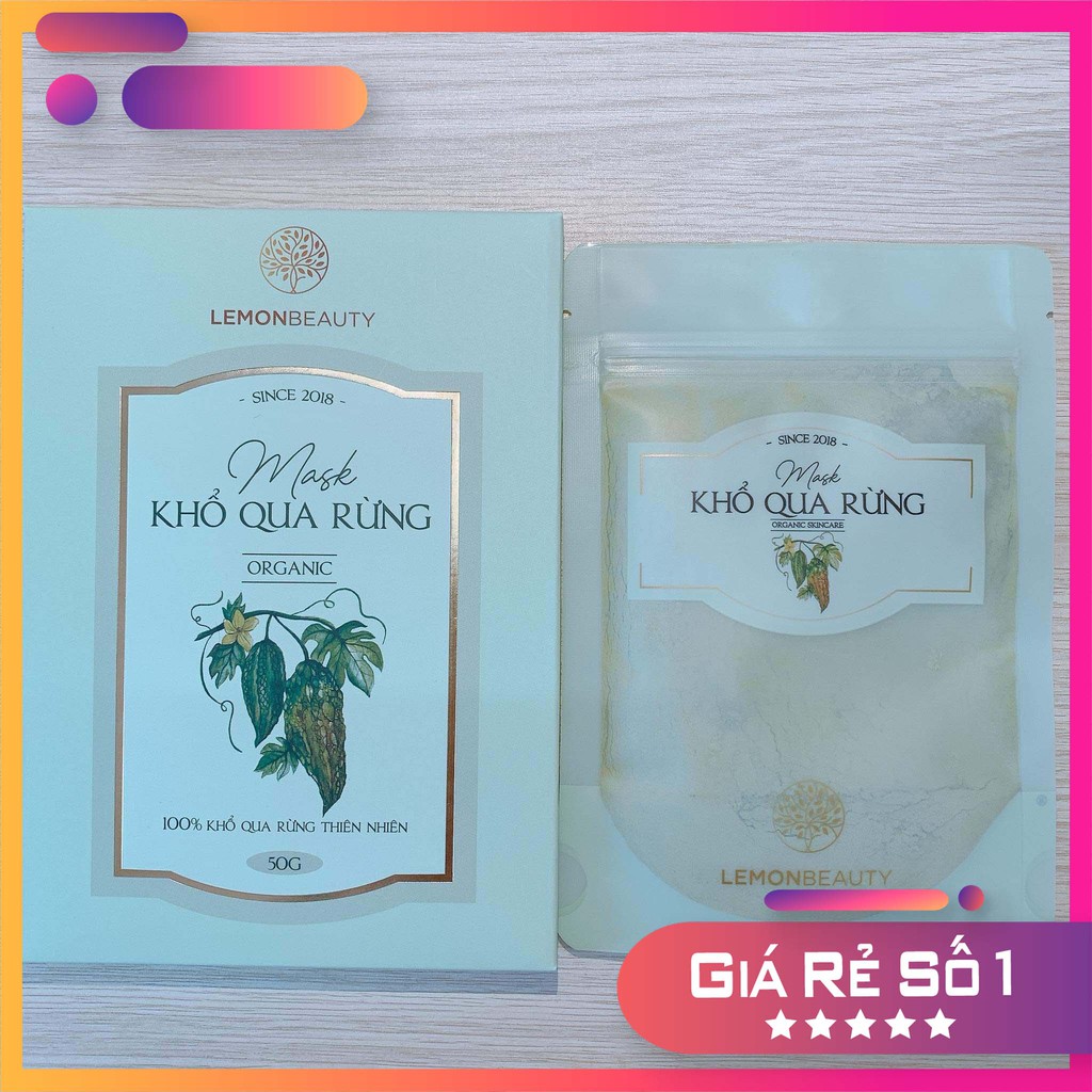 [CHÍNH HÃNG] Mặt Nạ Khổ Qua Rừng Lemon Mask handmade <cọ quét, băng đô, mask mắt, mask môi, que trộn>