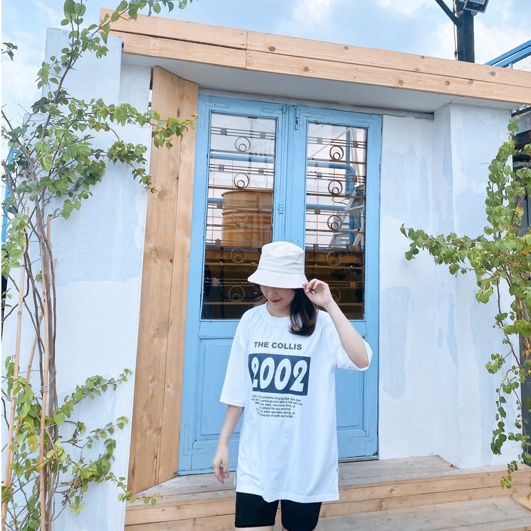Áo thun nữ / Áo phông nữ tay lỡ form rộng freesize The Collis 2002