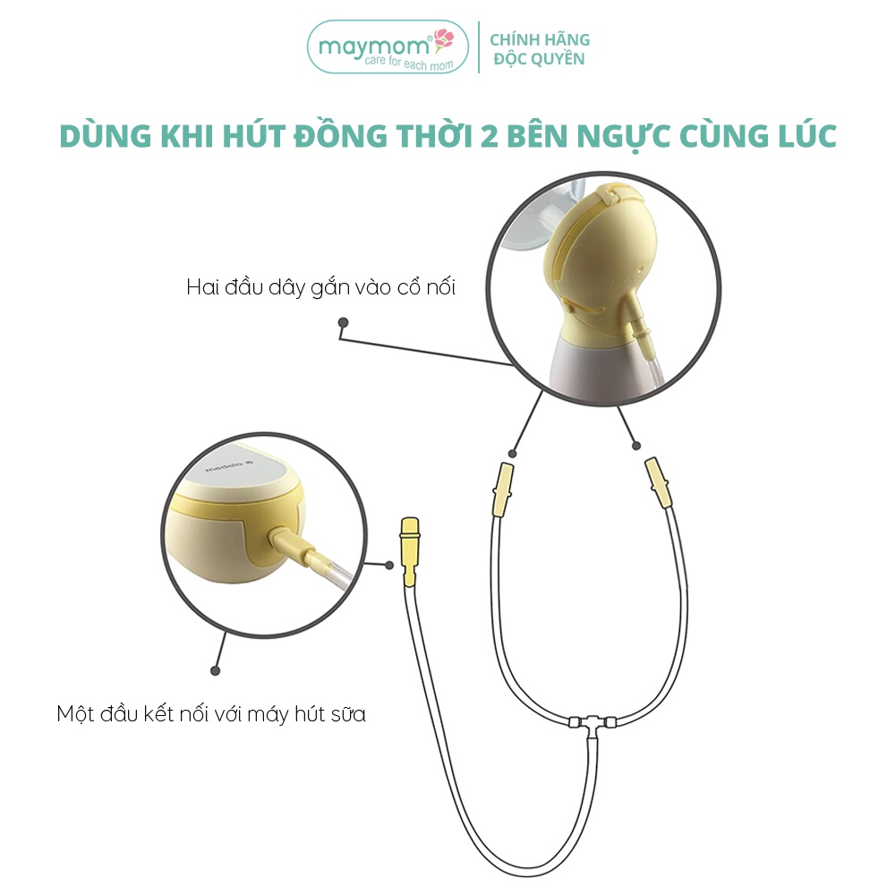 Dây Hút Sữa Medela Freestyle Flex Thương Hiệu Maymom, Không Chứa BPA, An Toàn 100%, Vệ Sinh Dễ Dàng