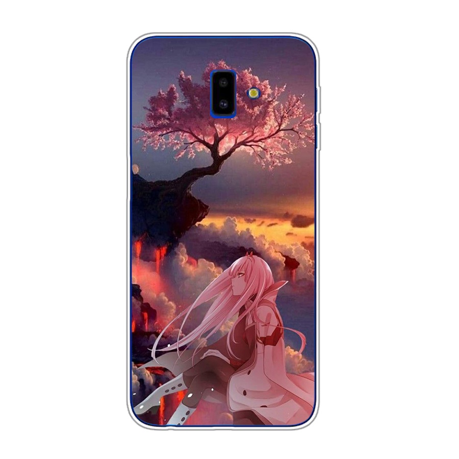 Ốp Điện Thoại Silicon TPU Mềm Hình Anime B12 Cho Samsung Galaxy a6 2018 plus / j6 2018 plus / j8 2018 / s9 plus / j7 plus