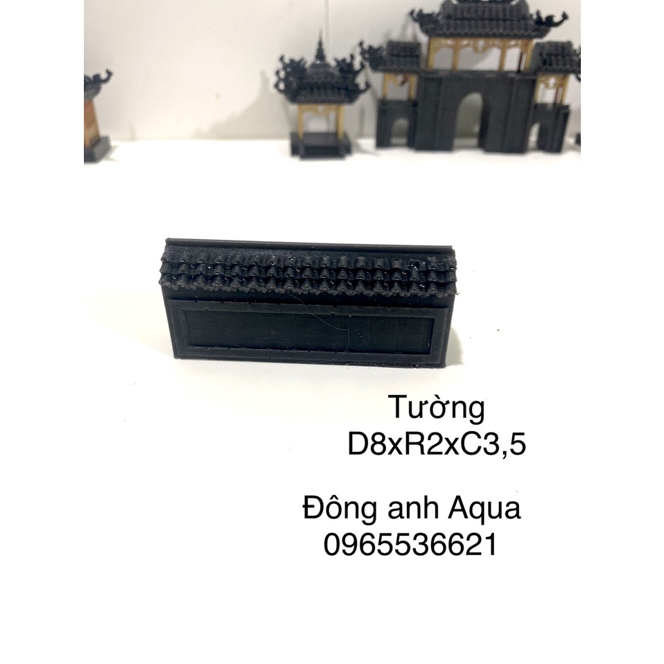 Tiểu cảnh tường bản đặc biệt, phụ kiện trang trí, bể cá, thuỷ sinh, sân vườn, hòn non bộ
