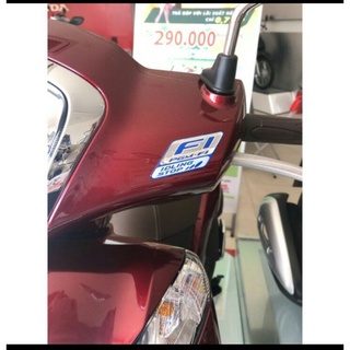 Tem FI màu xanh chính hãng honda