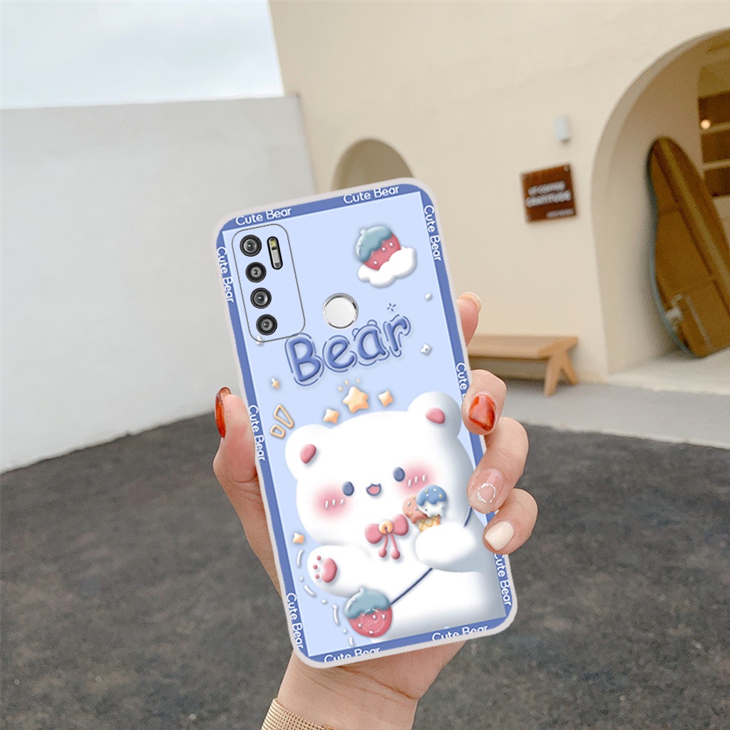 Ốp lưng Vsmart Live 4 hình gấu, thỏ, hình nền đồng hồ dễ thương