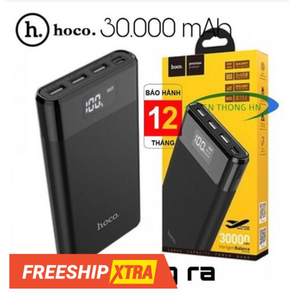 Sạc dự phòng hoco B35E 3000 mAh dung lượng cao, hàng cực tốt