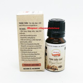 TINH DẦU QUẾ CẦU BÌNH AN CHAI 10ML