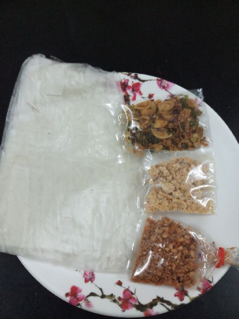 Combo 15 bánh tráng muối tôm hành phi Tây Ninh cực ngon - Thế Giới Bánh Tráng