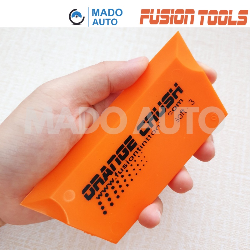 Lưỡi gạt dán Film cách nhiệt Fusion Cropped Orange Crush vát lưỡi vát cạnh Hàng chính hãng