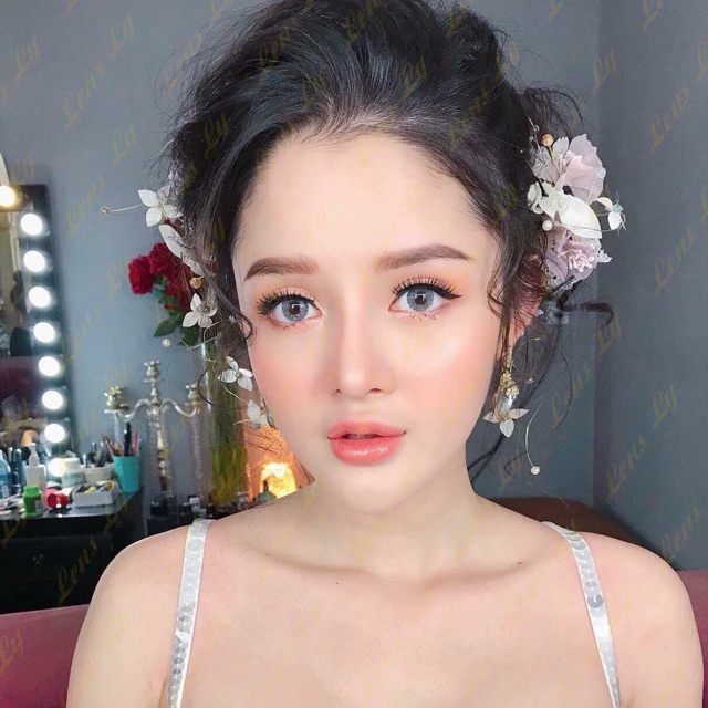 Kính áp tròng model Venus Gray - 0 độ