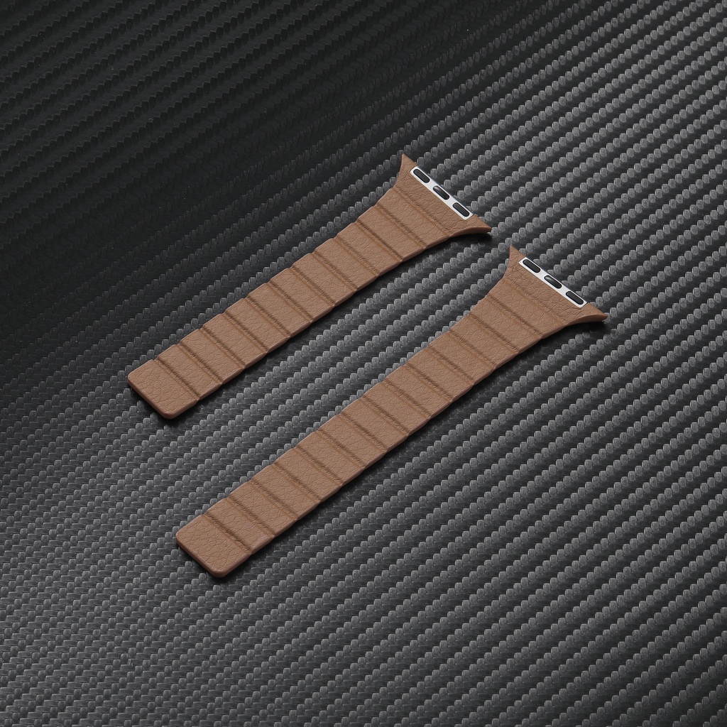 Dây Đeo Da Từ Tính Thay Thế Cho iwatch7 Series 6 / 5 / 4 / 3 / SE 41mm45mm Apple Watch 40mm44mm Ip iwatch band 7 6 5 4 SE