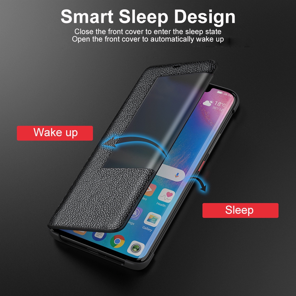 Bao Da Điện Thoại Nắp Lật Cho huawei mate 60 pro mate 20x mate 20 pro Ốp