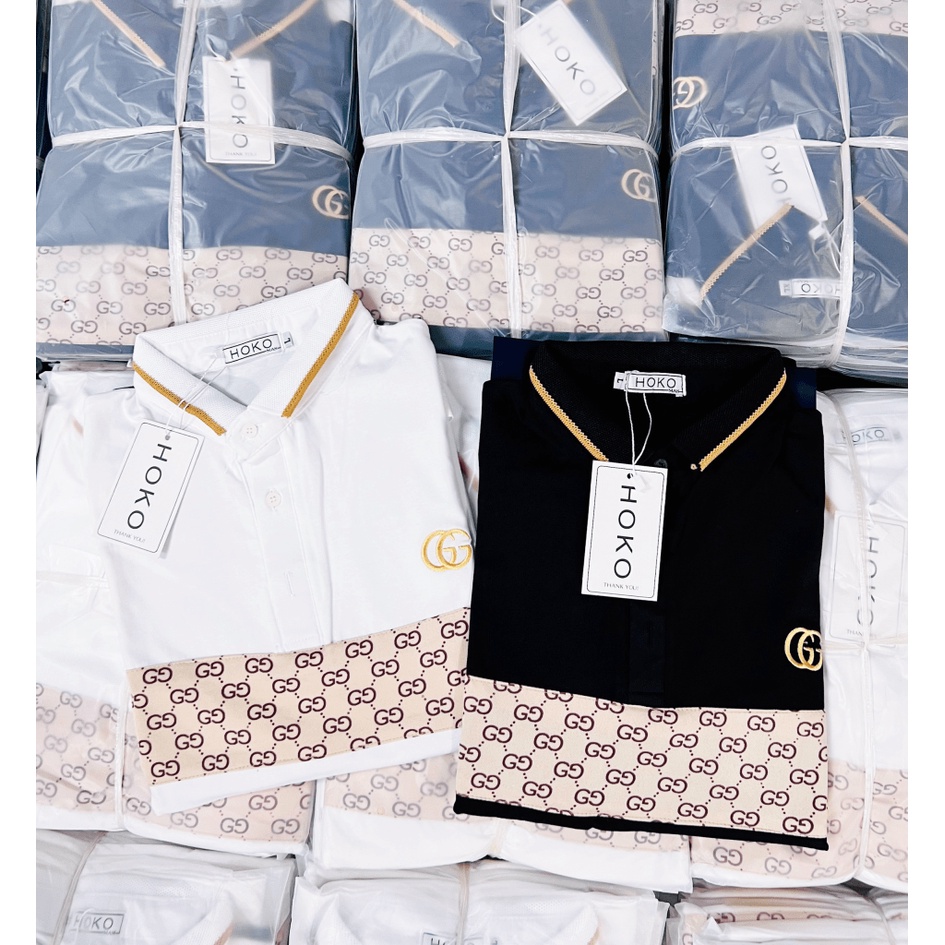 (HCM) ÁO THUN NAM POLO CỔ TRỤ THỜI TRANG NAM NỮ - SIÊU HOT - PHONG CÁCH NAM LUXURY ĐẲNG CẤP KM FASHION