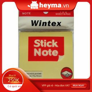 Giấy note,giấy nhớ,giấy ghi chú nhiều màu wintex ٩(^‿^)۶